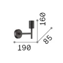 APLIQUE PARED SET UP MAP1 TRIOS LIGHTING.