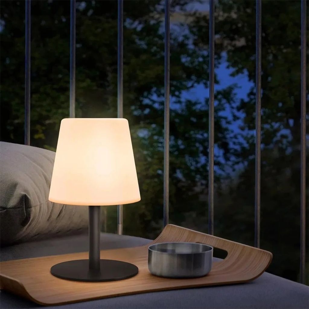 LAMPARA DE MESA LED 2W 3000K IP44 DIM. RECARGABLE USB ONE LIGHT.