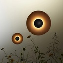 GINGER DE PARED 32CM ACABADO MARRON OXIDO MARSET.