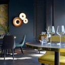 GINGER DE PARED 42CM ACABADO ROBLE ROBLE  MARSET.