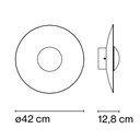 GINGER DE PARED 42CM ROBLEBLANCO MARSET.