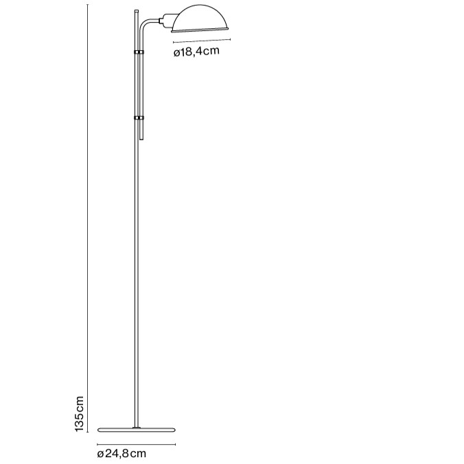 LÁMPARA DE PIE FUNICULI MARSET.