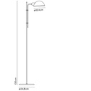 LÁMPARA DE PIE FUNICULI MARSET.