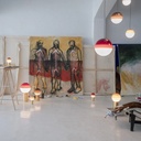 COLGANTE DIPPING LIGHT 20 AMBAR MARSET.