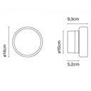 APLIQUE PARED ROC MARSET