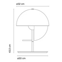 LÁMPARA DE MESA THEIA MARSET.