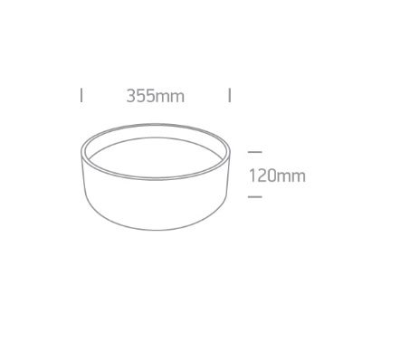 APLIQUE TECHO CIRC. LED 40W 3000K IP20 ONE LIGHT.
