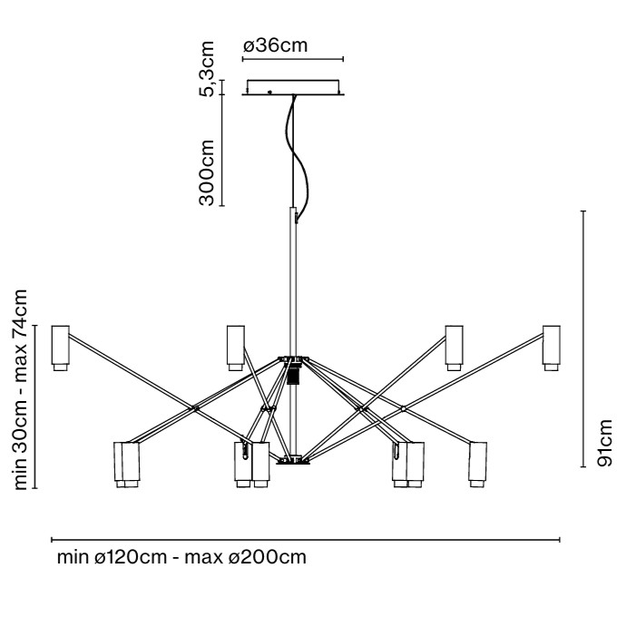 COLGANTE 12 THE W MARSET.