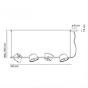 COLGANTE TAM TAM X4 MARSET