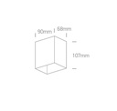 APLIQUE PARED LED 3W 200LM IP54 ONE.