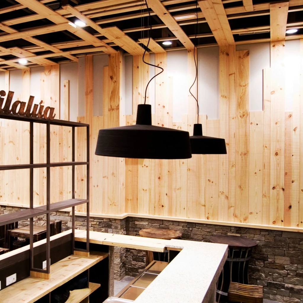 COLGANTE SOHO 57CM NEGRO MARSET