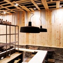 COLGANTE SOHO 57CM NEGRO MARSET