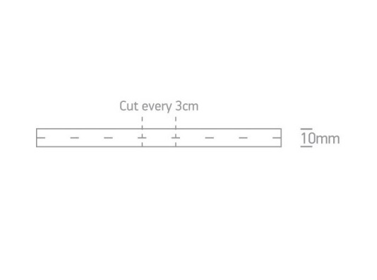 CINTA LED 24V 10W/M 3000K IP67 NEON FLEx L= 5M ONE.