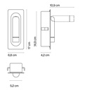 LEDTUBE MATT BLACK + GRID MARSET.