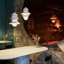 COLGANTE SANTORINI IP65 MARSET.