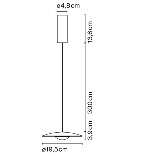 COLGANTE GINGER 42 WENGUÉ MARSET.
