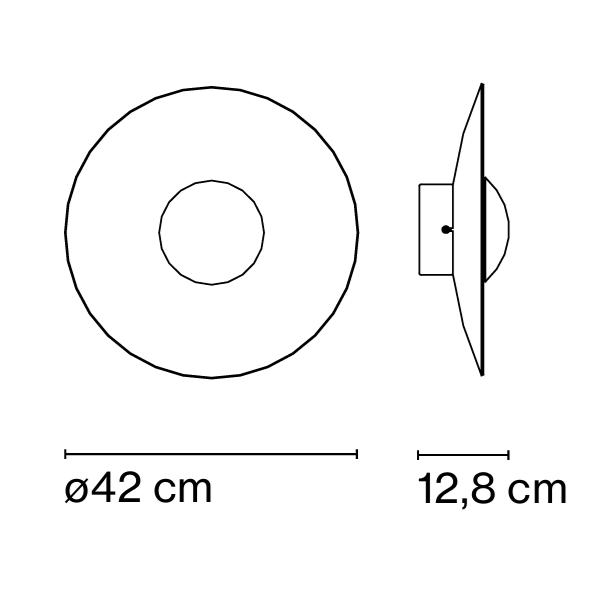 APLIQUE PARED GINGER 20C WENGUÉ MARSET