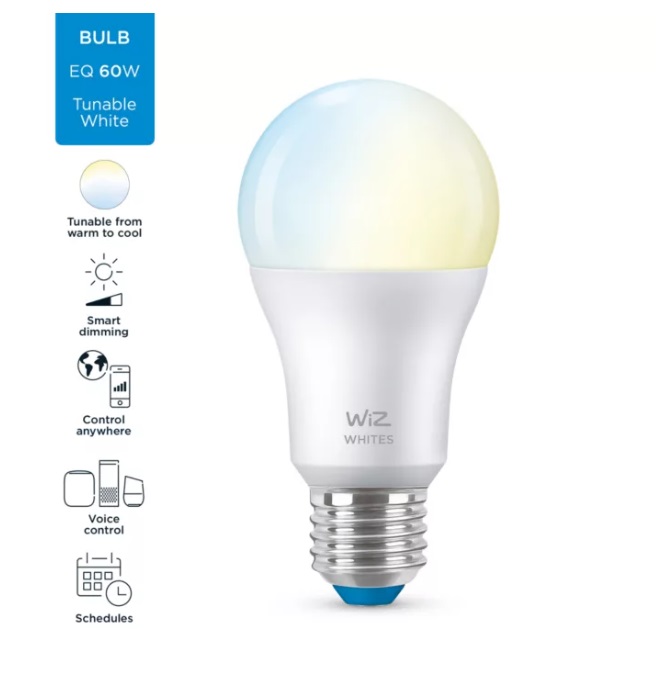 WIZ BLE TW 8W E27 A60 220V WI-FI PHILIPS