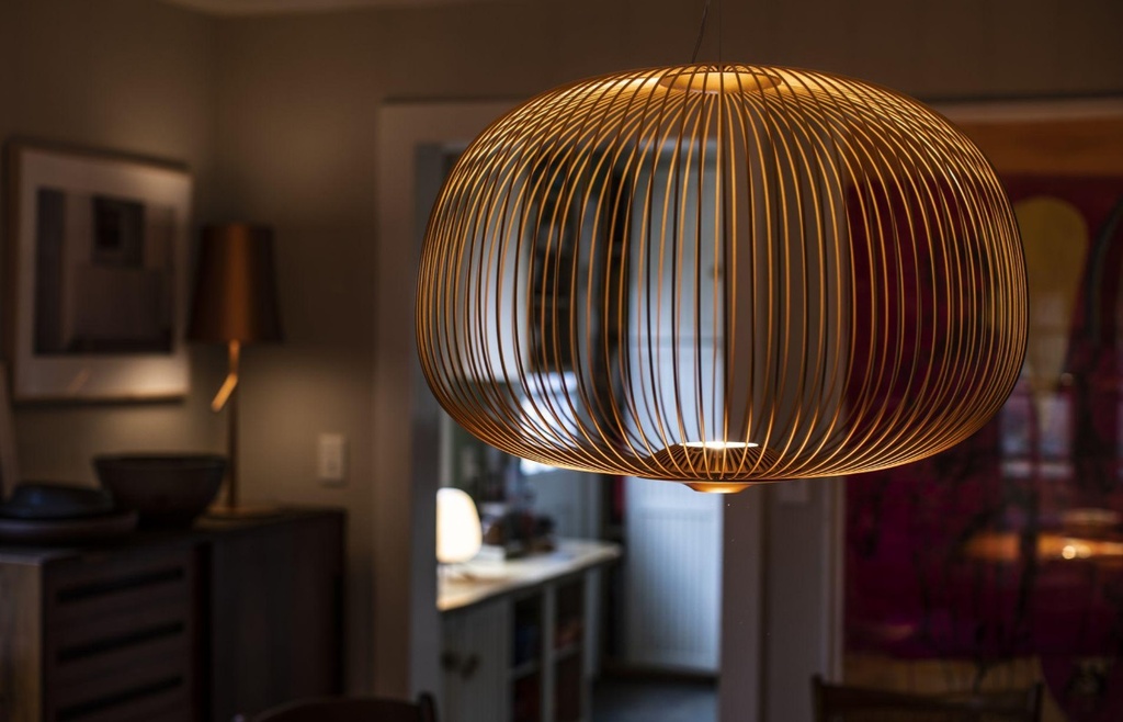 SPOKES 3 COLGANTE REG. ORO FOSCARINI.