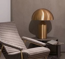 LAMPARA DE MESA ATOLLO SMALL SIZE SATIN BRONZE OLUCE.