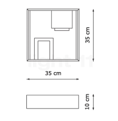 LAMPARA DE MESA FATO TAVOLO WALL GOLD 2xE14 ARTEMIDE.