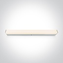 APLIQUE PARED REC. LED 15W 3000K IP44 ONE LIGHT.