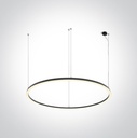 COLGANTE ANILLO LED 60W 3000K IP20 ONE LIGHT.