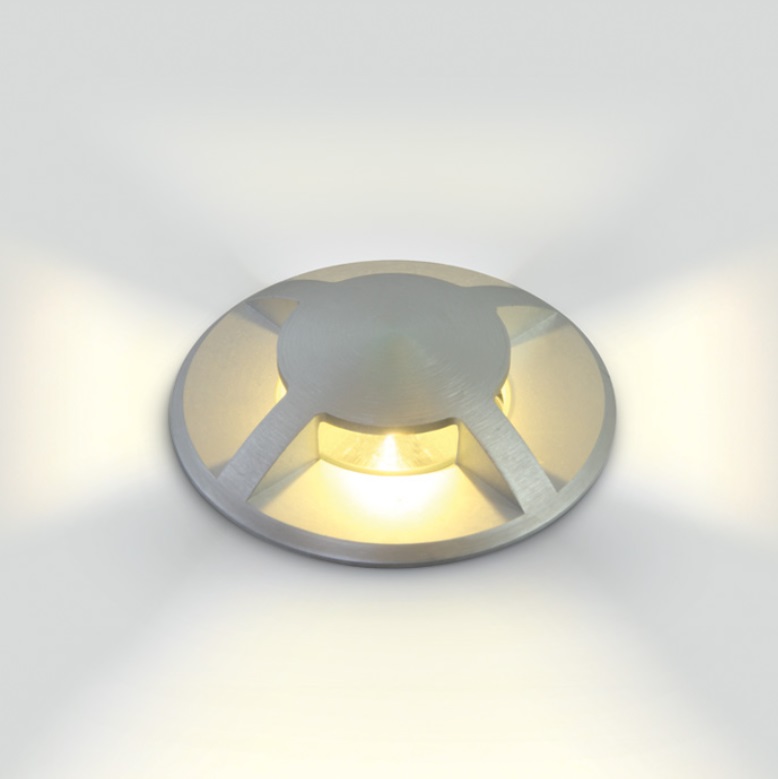 [269016AG] UPLIGHT CIRC. 1xGU10 MAX.10W IP67 ONE LIGHT.