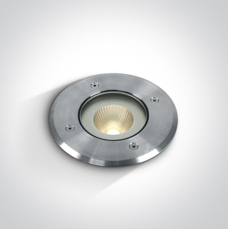 UPLIGHT CIRC. LED 10W 3000K IP67 ONE LIGHT.