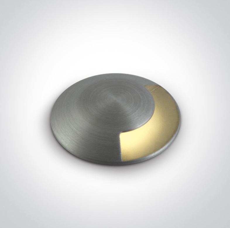 UPLIGHT CIRC. LED 1W 3000K IP67 DIM. ONE LIGHT.