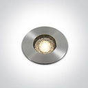EMB. PISO LED 24V DC 3W 3000K IP67 ACERO ONE.