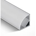 PERFIL ALUMINIO 2MTS + DIFUSOR OPAL PC ONE LIGHT.