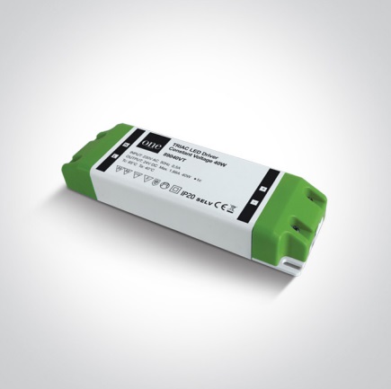 DRIVER LED 24V 40W IP20 DIM. TRIAC ONE LIGHT.