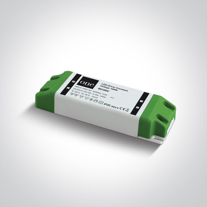 DRIVER LED 24V 100W IP20 ONE LIGHT.