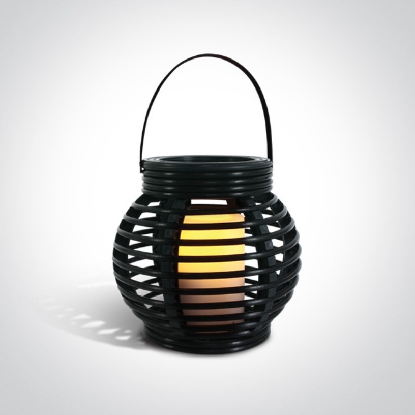 LAMPARA TIPO CANDLE IN BASKET PILAS 2xC ONE LIGHT.