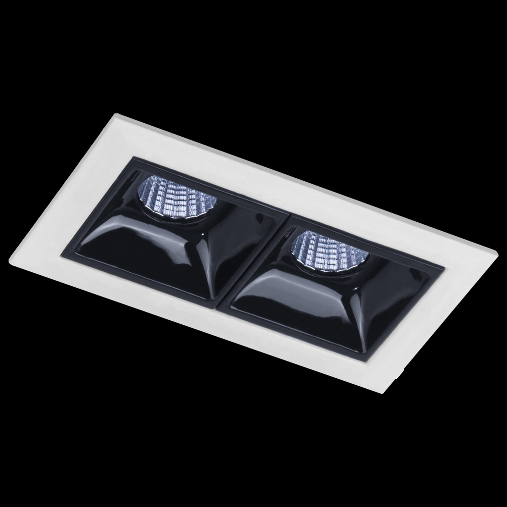 DOWNLIGHT REC. LED 4W 3000K 30° CRI95 IP20 HYBRID RIO.