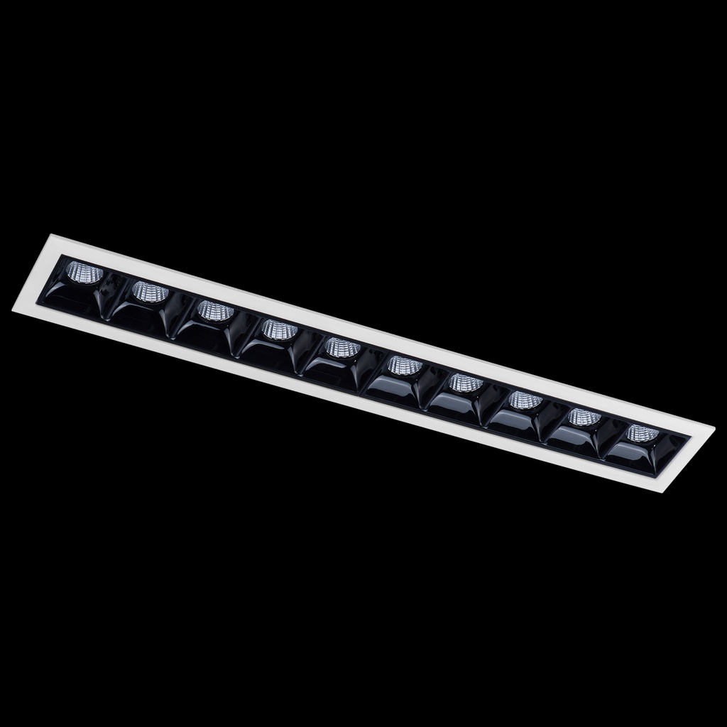 DOWNLIGHT LINEAL LED 20W 3000K 30° CRI95 IP20 RIO.