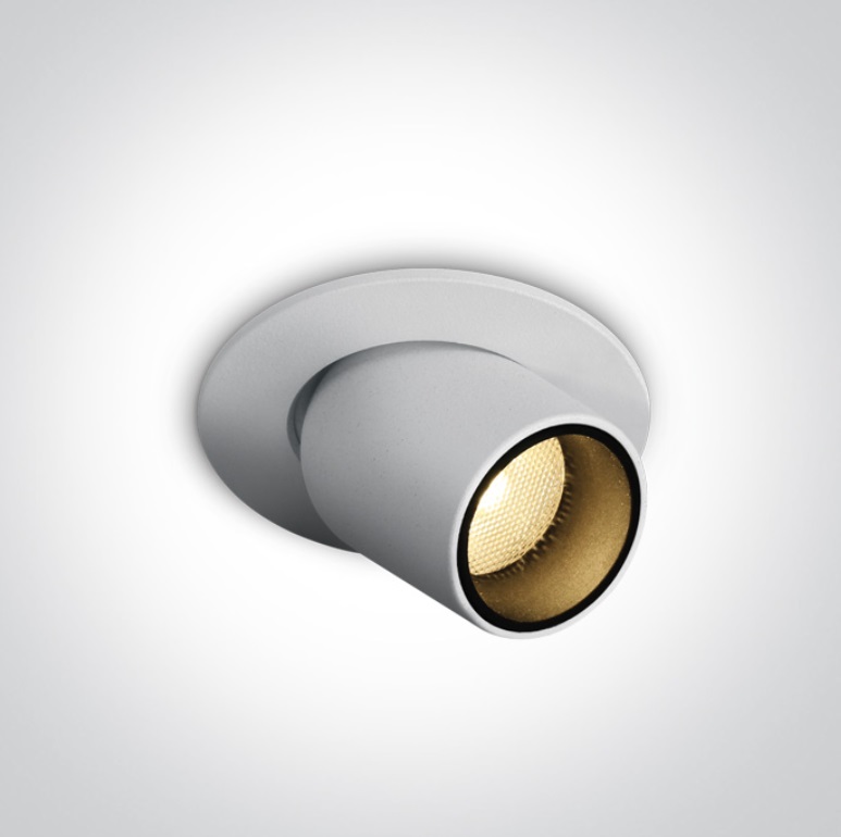 EMB. TECHO LED 3W 3000K IP20 BLANCO DIM ONE.