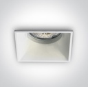 [250105TGW] DOWNLIGHT GU10 IP20 240V SEMI TRIMLESS C ONE LIGHT.