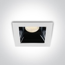 DOWNLIGHT CUAD. LED 6,5W 3000K IP20 DIM. ONE LIGHT.
