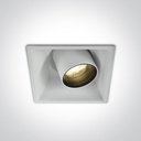 DOWNLIGHT CUAD. LED 11W 3000K IP20 ONE LIGHT.