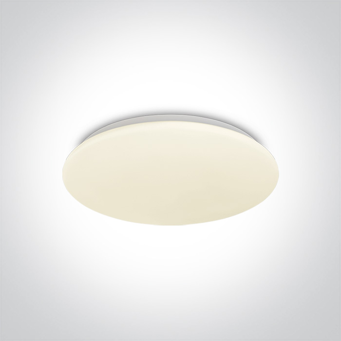APLIQUE TECHO CIRC. LED 30W 3000K IP20 ONE LIGHT.
