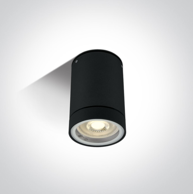 APLIQUE TECHO CIRC. 1xGU10 MAX.10W IP54 ONE LIGHT.