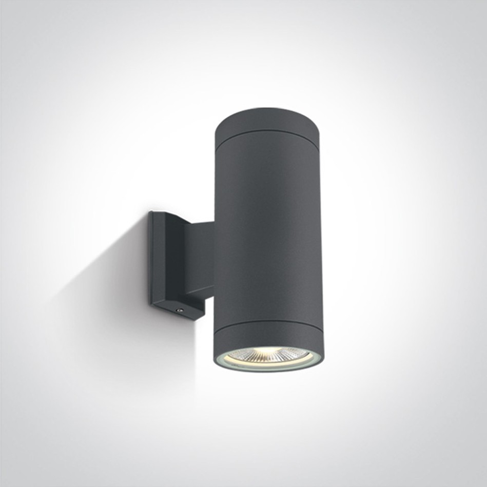 APLIQUE PARED CIL. 2xPAR 30 75W IP54 ONE LIGHT.
