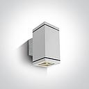 APLIQUE PARED REC. 2xE27 MAX.20W IP54 ONE LIGHT.