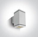 APLIQUE PARED REC. 2xE27 MAX.20W IP54 ONE LIGHT.