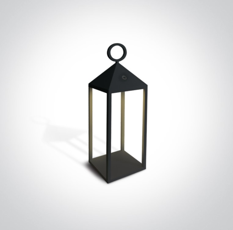 [267462BW] FAROL LED 3W 3000K IP54 RECARGABLE USB ONE LIGHT.