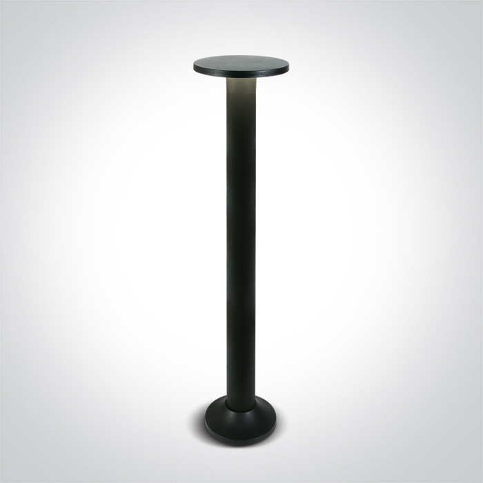 BOLARDO CIL. LED 6,5W 3000K IP54 ONE LIGHT.