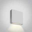EMB. PARED LED 2W 3000K IP65 WHITE DARK LIGHT ONE.