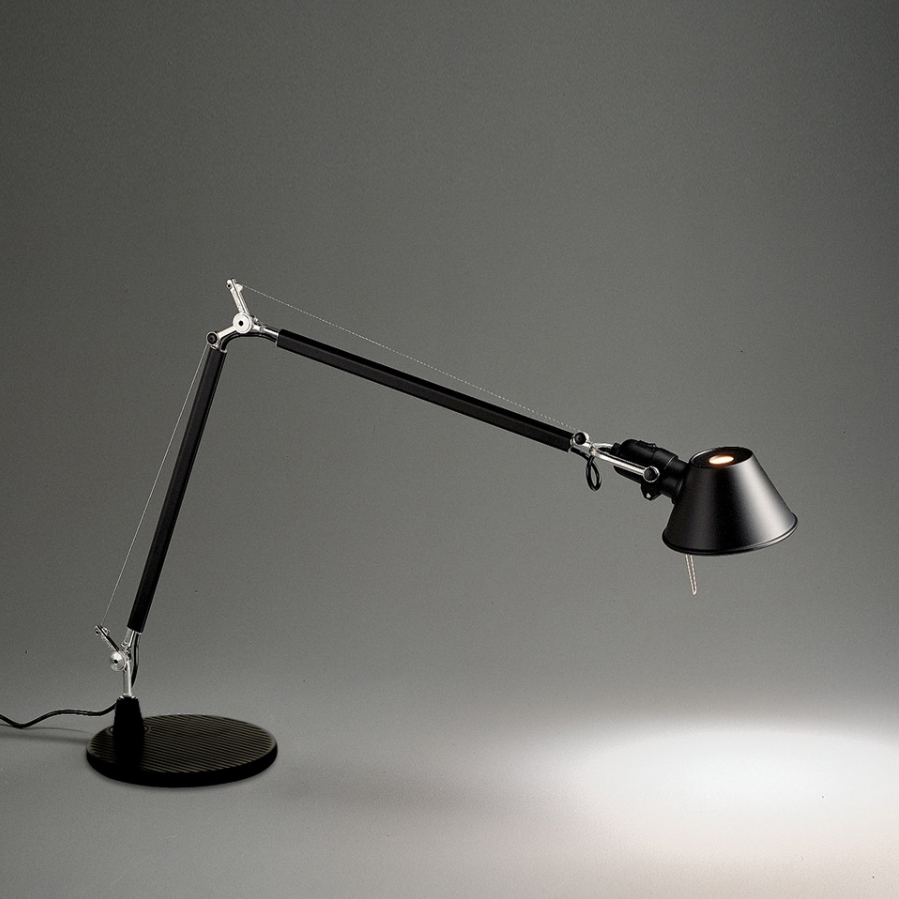 [51A004430] CUERPO + DIF TOLOMEO TAVOLO ARTEMIDE. (Negro)